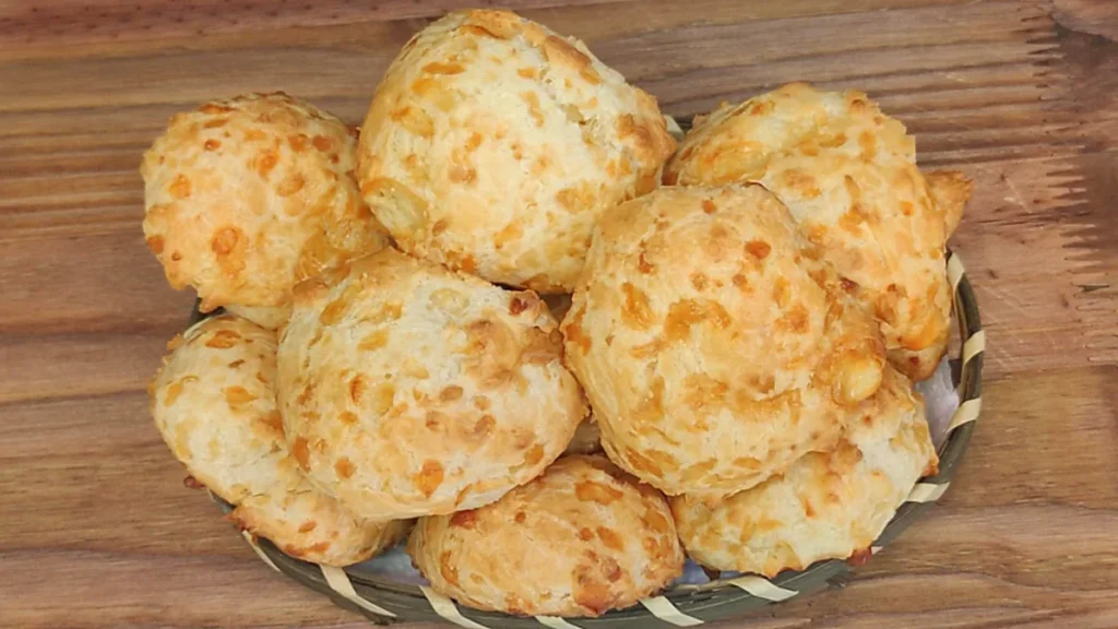 Bread machine pão de queijo