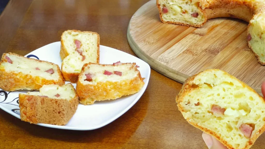 Stuffed Brazilian Cheese Bread Cake