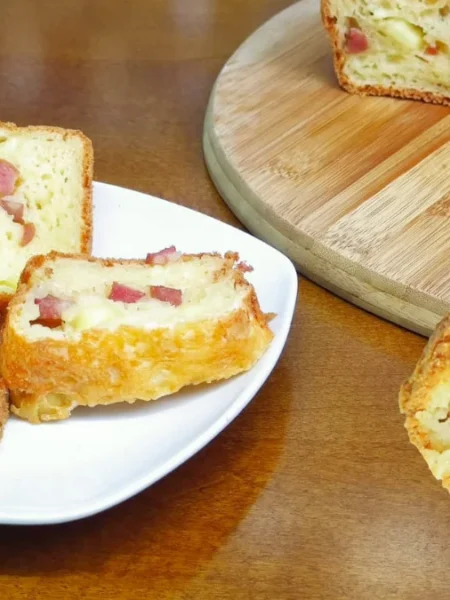 Stuffed Brazilian Cheese Bread Cake