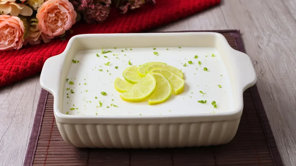 Easy Lemon Mousse with Plain Yogurt