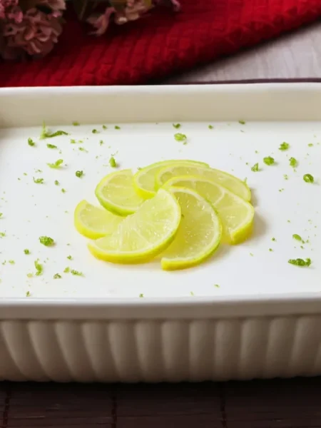 Easy Lemon Mousse with Plain Yogurt